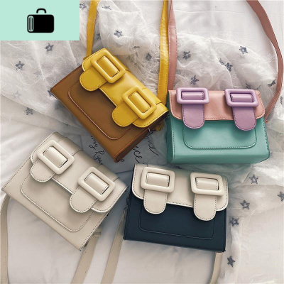 今年流行的包包女2020新款潮时尚撞色斜挎包百搭ins剑桥包单肩包NEW LAKE女士单肩包