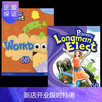 惠典正版英文原版培生香港朗文小学英语教材6b全套PearsonPrimaryLongmanElec