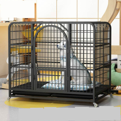 狗笼子大型犬中型金毛拉布拉多狗笼中型犬宠物狗笼子加粗笼室内