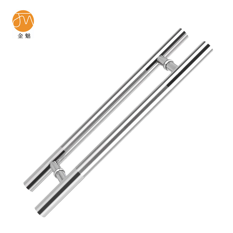 金魅 不锈钢门拉手 800mm孔距400mm特厚2个 副