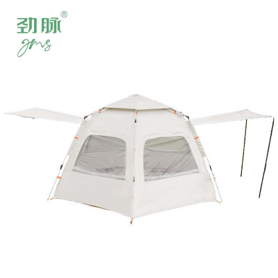 劲脉 全自动六角帐篷 防潮垫-210*240*140CM 顶
