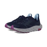 Hoka One One徒步鞋女透气缓震防滑抓地网布皮革轻便低帮徒步