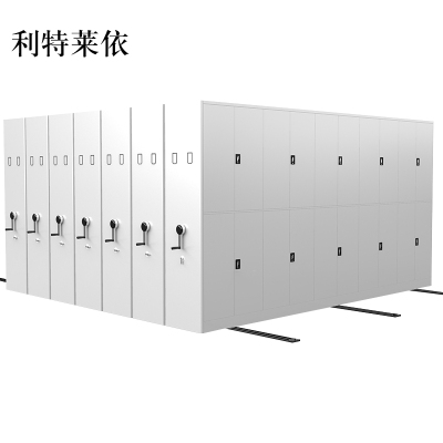 利特莱依密集架档案室密集柜移动手摇式电动智能钢制档案架财务凭证文件柜每立方