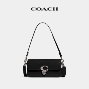 蔻驰(COACH)女包 新款女士STUDIO BAGUETTE系列手袋法棍包 单肩包 斜跨包 CE761