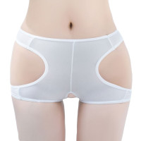 欲之诱惑 女性感裤头紧身情趣内衣 sm免脱开档内裤 四面开档情趣内裤 夜店成人内裤超薄平角裤 丝光白免脱内裤 默认尺寸