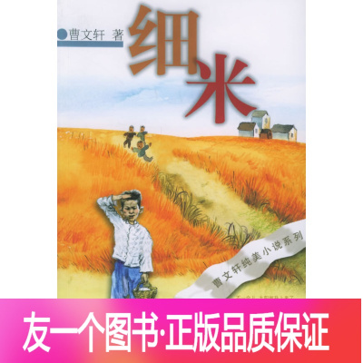【友一个正版】书店 曹文轩纯美小说:细米 曹文轩 江苏少年儿童出版社