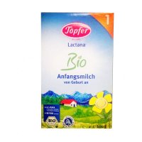 [德国原装进口]德国原装特福芬婴幼儿有机配方奶粉TOPFER 1段(0-6个月)600g