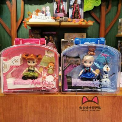 上海迪士尼2020款娃娃小沙龙儿童玩具过家家爱莎白雪公主漫画