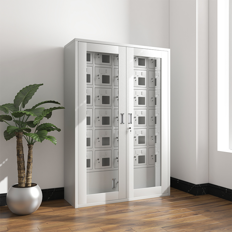 初嘉(CJ)手机充电柜存放柜电子设备存放柜工厂学校手机保管箱收纳柜 30门充电柜