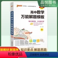 数学 新高考 [正版]新品2024版新高考版高中数学解题模板知识要点解题思路内容详细模板演练模板探究系统梳理思维导图拓展