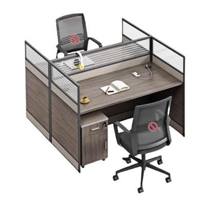 悦兴诚电脑桌含柜120*120*110cm套