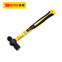 波斯(BOSI) 荧光系列纤维柄圆头锤 0.5p 把