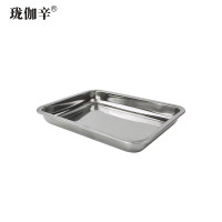 珑伽辛 特厚不锈钢无磁方盘 20*27*4.8cm/个