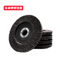 娄卓婷婷如意 角磨机打磨百叶轮 抛光百叶砂轮片 100x16mm 个