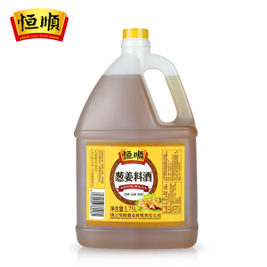恒顺 葱姜料酒 1.75L 酒精度:≥12.00% vol 无防腐剂 去腥增香提鲜