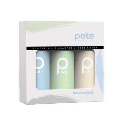 柏缇 家庭洗护沐套装洗发水505ml+沐浴露505ml+护发素505ml(TT)
