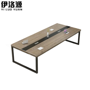 伊洛源 钢架会议桌 2000*1000*750mm 张