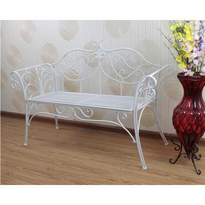 时尚铁艺沙发椅双人椅子闪电客公园长椅阳台户外庭院露台躺椅加厚款