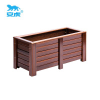 安虎 户外防腐木花箱 120*60*60cm 个