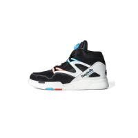 锐步(REEBOK)锐步复古s篮球风综合训练鞋男泵 Omni Zone II 黑色潮流室