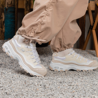 Skechers/斯凯奇女鞋新款熊猫鞋轻质缓震耐磨运动休闲鞋13141-BKW ZP