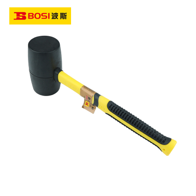 波斯(BOSI)纤维柄橡胶锤(24oz)把