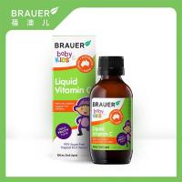原装进口澳洲小绿瓶蓓澳儿Brauer儿童液体维生素C口服液100ml