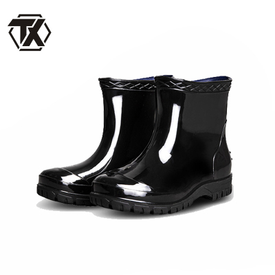 铁迅男士短筒雨鞋LX20 双