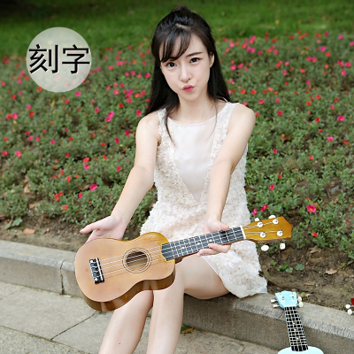 21寸23寸彩色尤克里里小吉他初学者ukulele乌克丽丽夏威夷四弦琴