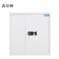 鑫佰狮钢制密码文件柜保险柜铁皮资料柜单节白色指纹锁420*900*900