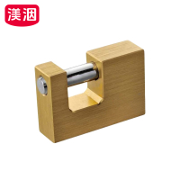 渼洇 矩形铜锁 80mm 把