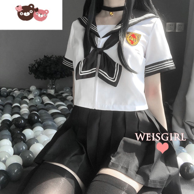 绿彩虹光情趣内衣维密骚性感校服校园JK激情套装午夜魅力大码制服诱惑女