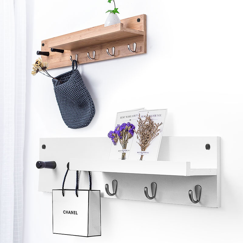 欧式墙上闪电客衣服挂钩置物架创意卧室墙壁挂衣架木壁挂衣帽架挂衣架