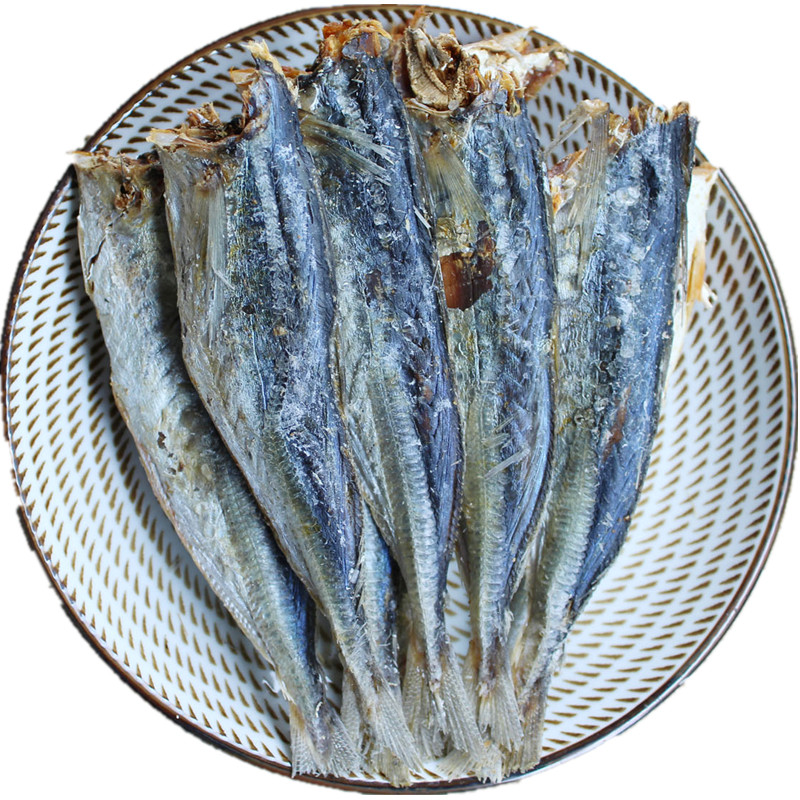 巴浪鱼干 小海鱼干 去头咸鱼干 海鲜干货 新货 1.5kg