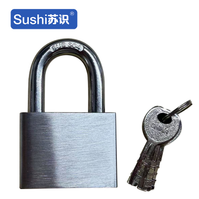 苏识 MJA5032 304不锈钢叶片锁(短梁) (计价单位:个)银色