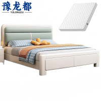 豫龙都 床+10cm床垫 1.8米套