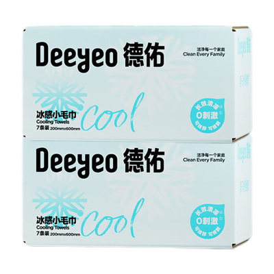 德佑湿巾1*14包清凉持久方便携带蓝色款10020773R02