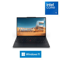 ThinkPad E14 04CD 2025 14.2英寸轻薄商务手提笔记本电脑 Core5-220H 32G内存 1TB固态 2.8K超清 黑色