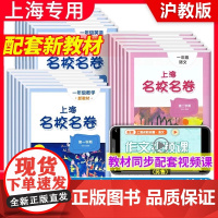 2025上海名校名卷一年级下册语文数学英语小学二三年级四五六年级下册沪教版教材同步期末测试卷子全套练习册名师名卷华师