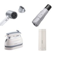 德世朗 蒸汽 电熨斗+电吹风+电热水杯+雨伞 组合礼包