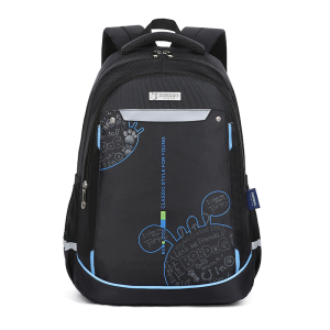 巴布豆BoBdog 时尚简约学生双肩书包男女童1-6年级小学生书包