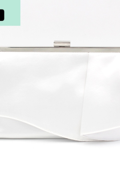 2020新款名媛配晚礼服包白色手包宴会气质小包包手提晚宴手拿包女NEW LAKE 白色女手包