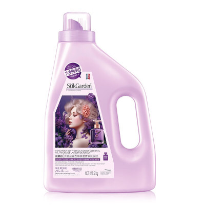 SukGarden蔬果园贝蒂蓝薰衣草精油香氛洗衣液2kg/瓶