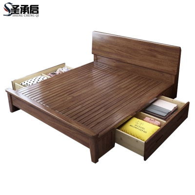 圣承启 储物床 1.35m 张