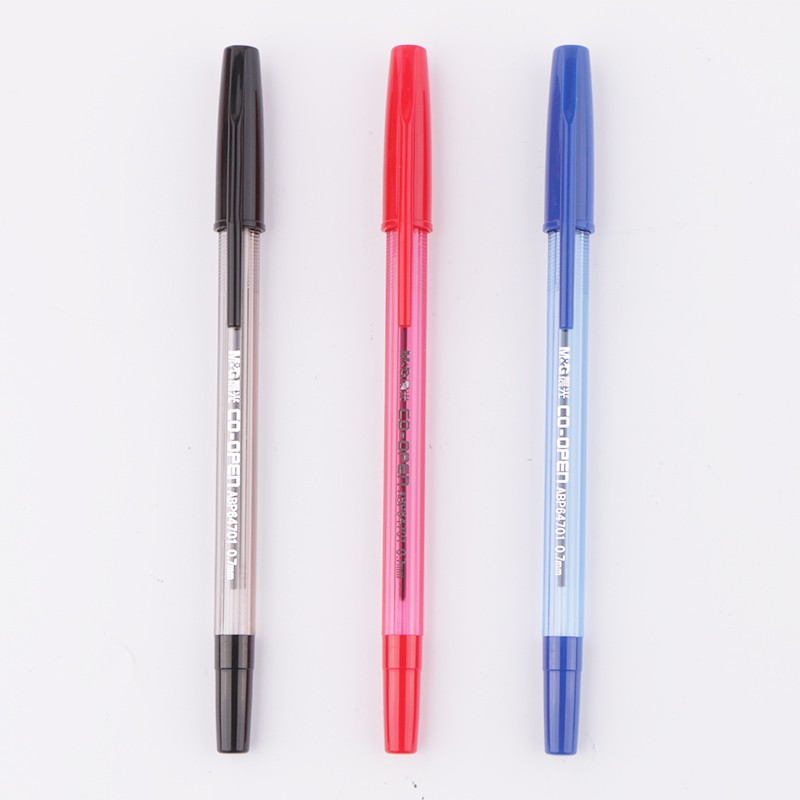晨光 M&G 圆珠笔 ABP64701 0.7mm (红色) 40支/盒 1盒