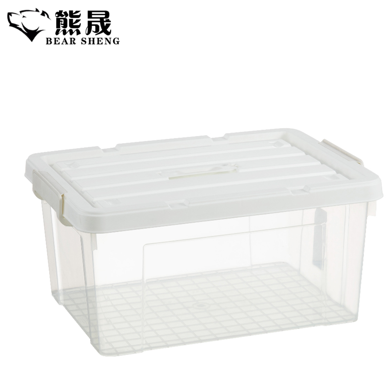 熊晟 整理储物箱 H55升白/个