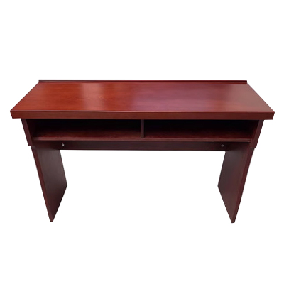 正斌会议桌双人条桌培训移动小型长方形桌现代简约会议室条形桌1.2米红胡桃密度板贴木皮