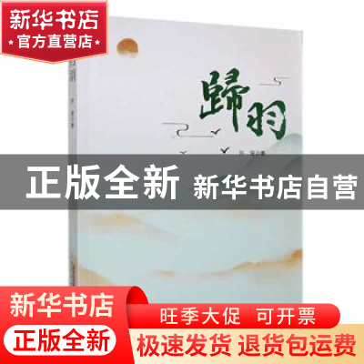 正版 归羽 许俊著 安徽文艺出版社 9787539678092 书籍