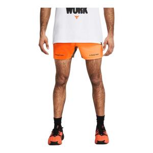 Under Armour/安德玛男士运动训练印花短裤透气弹力健身跑步五分