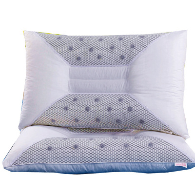 秉真Bingzhen轻奢全棉荞麦决明子磁疗枕头薰衣草养生按摩保健枕芯